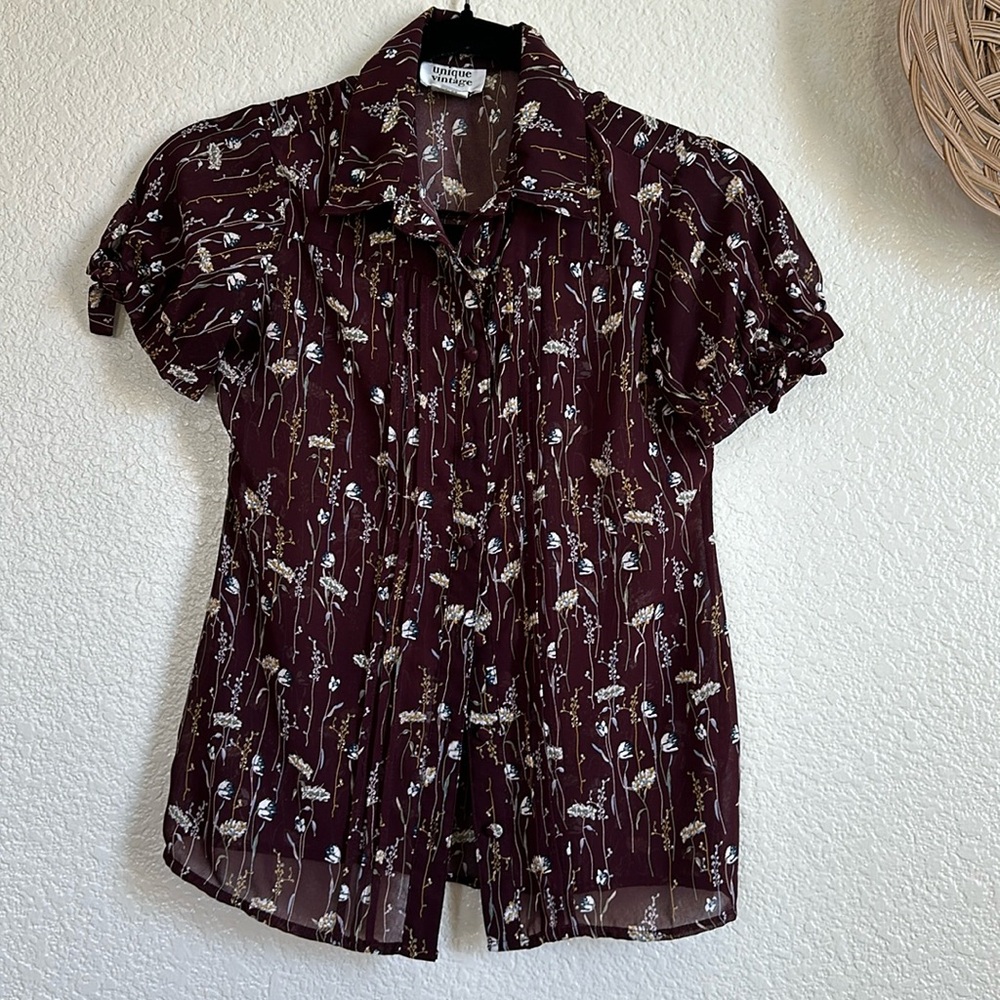 Unique Vintage Blouse